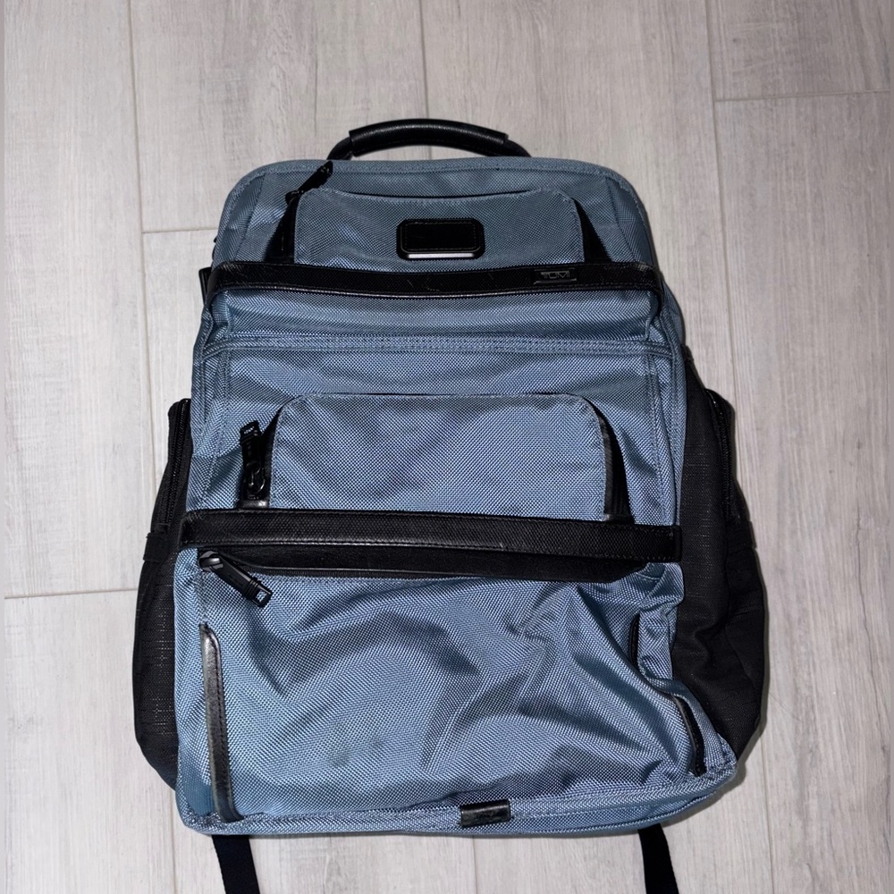 Tumi Blue and Black Men's Backpack